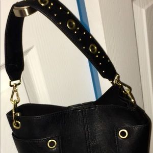 Steven Madden Black bucket purse!  Perfect!